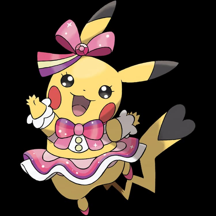 Pikachu Pop Star(pikachu) official artwork