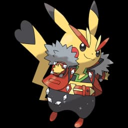 Pikachu (Rock Star) official artwork