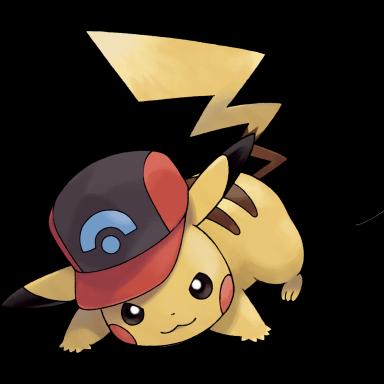 Pikachu (Sinnoh Cap) artwork