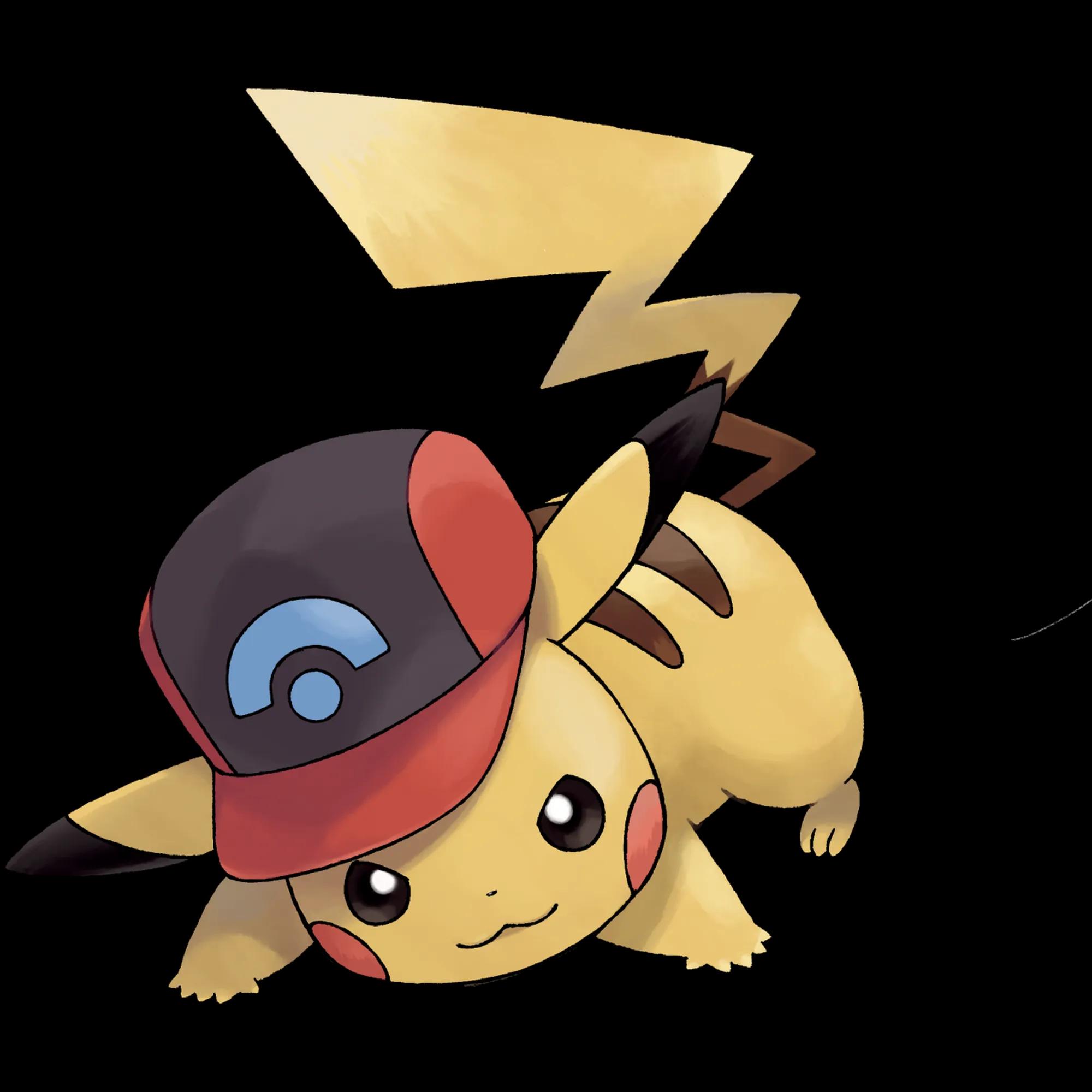 Pikachu Sinnoh Cap (pikachu) official artwork