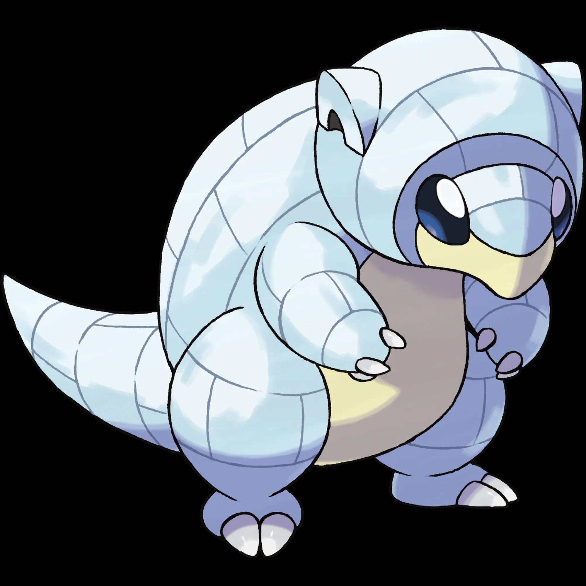 Sandshrew Alolan (sandshrew) official artwork