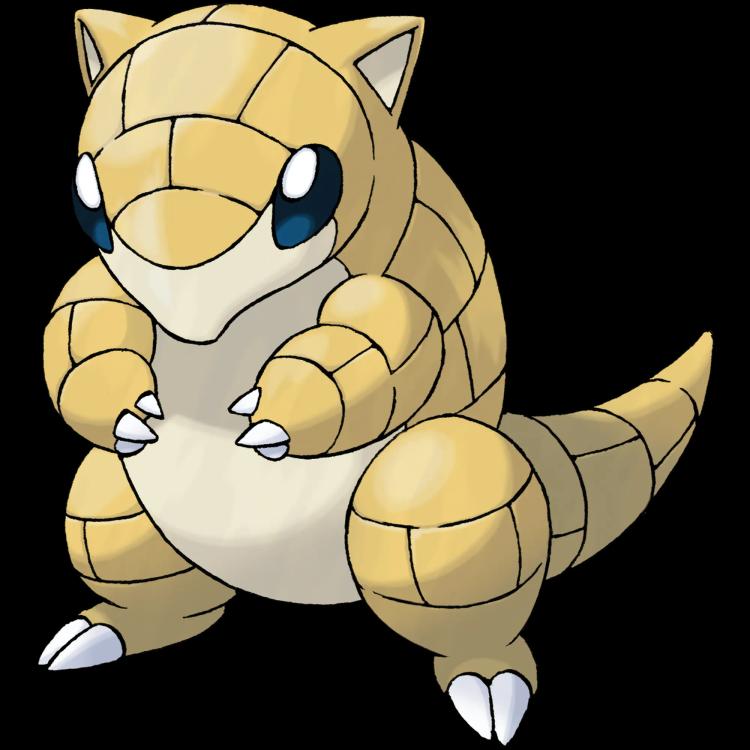 Sandshrew(sandshrew) official artwork