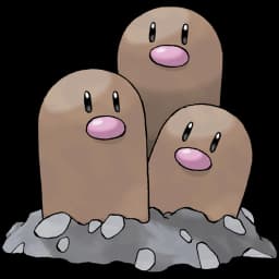 Dugtrio official artwork
