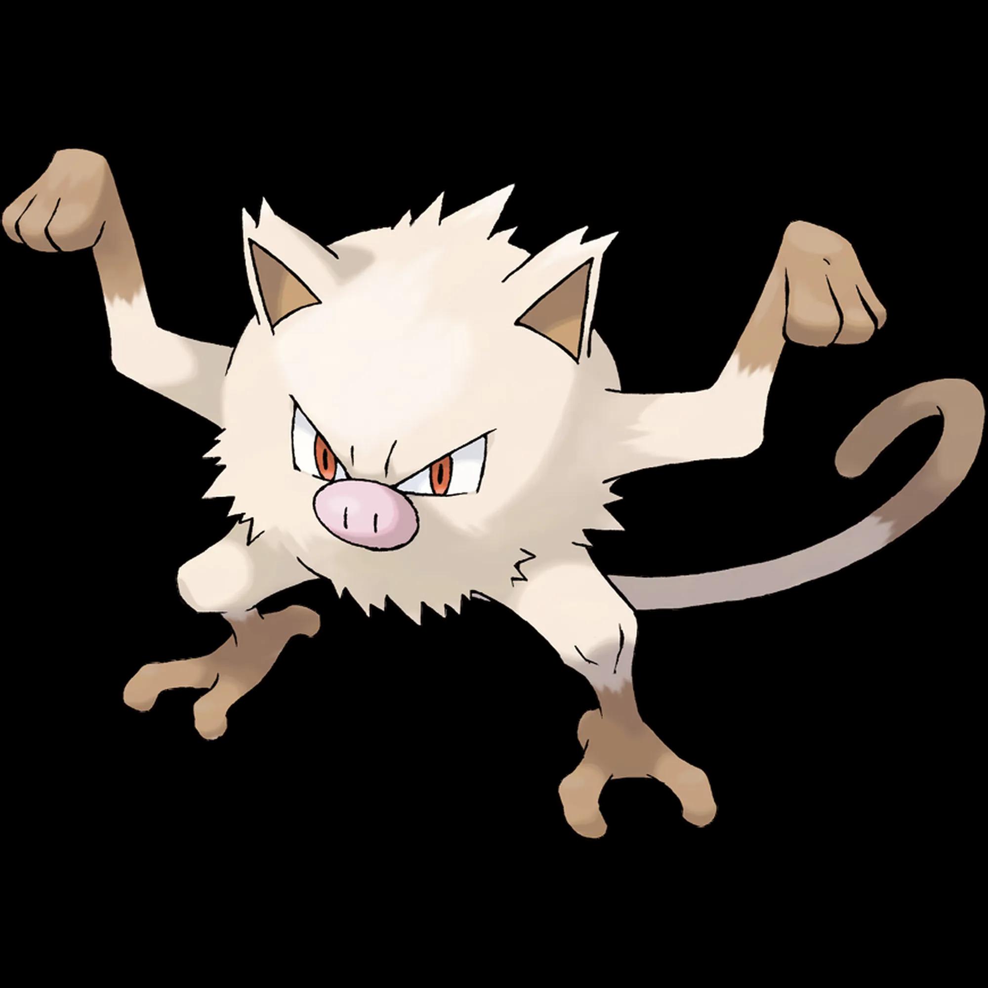 Mankey (mankey) official artwork