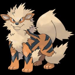 Arcanine official artwork