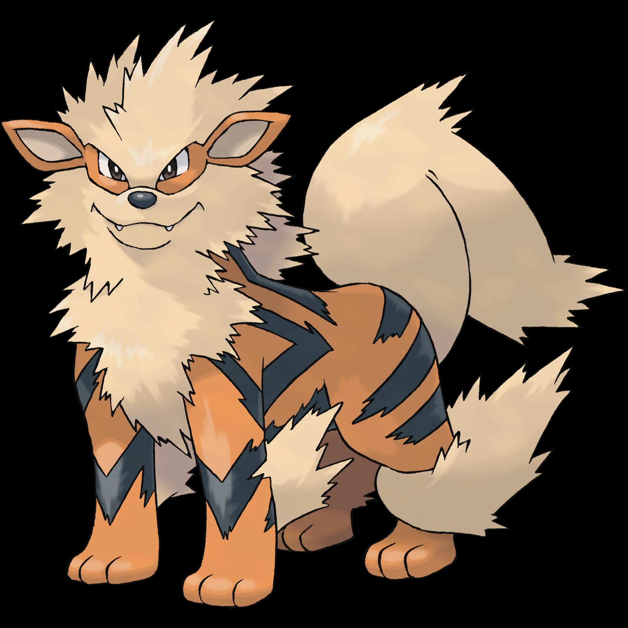 Arcanine (arcanine) official artwork