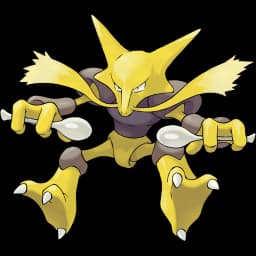 Alakazam official artwork