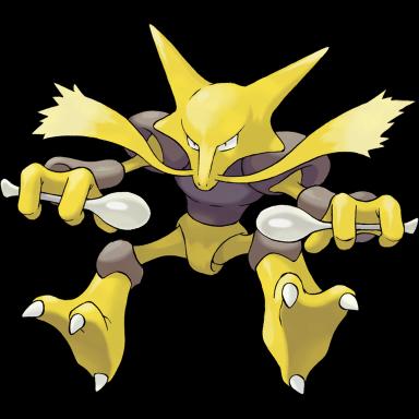 Alakazam artwork