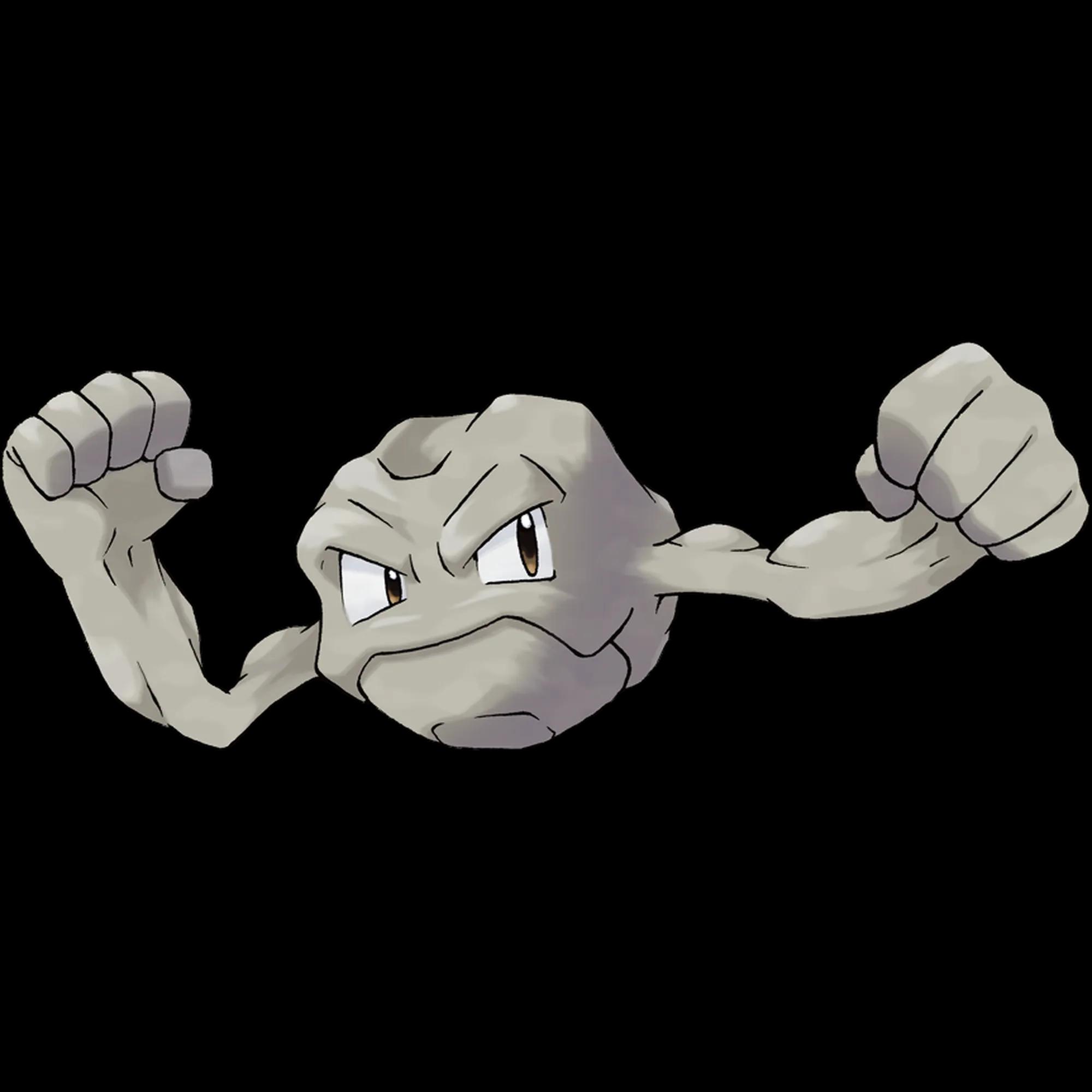 Geodude (geodude) official artwork