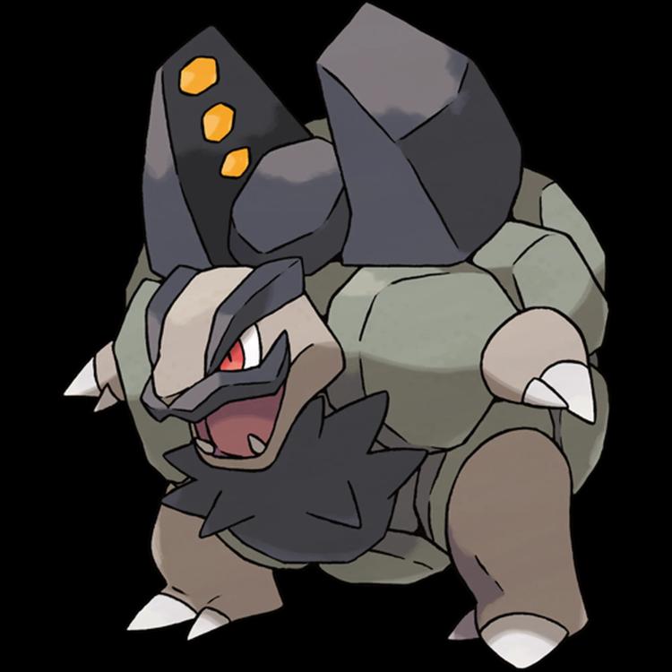 Golem Alolan(golem) official artwork