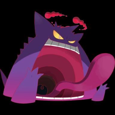 Gengar (Gigantamax) artwork