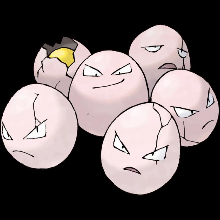 Exeggcute(exeggcute) official artwork