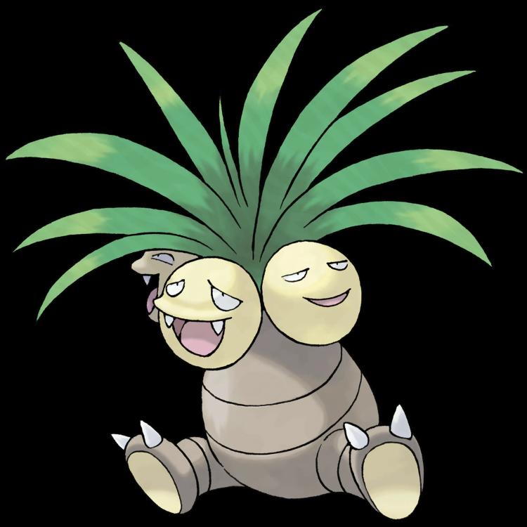 Exeggutor(exeggutor) official artwork