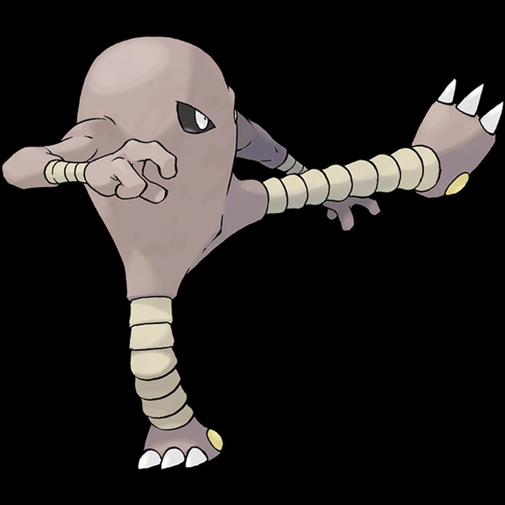 Hitmonlee (hitmonlee) official artwork