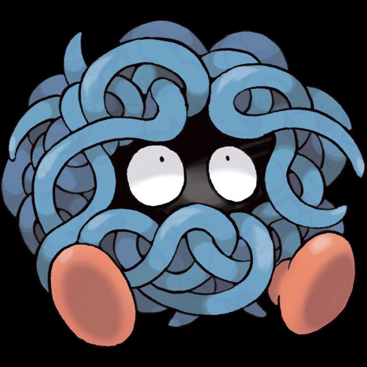 Tangela(tangela) official artwork