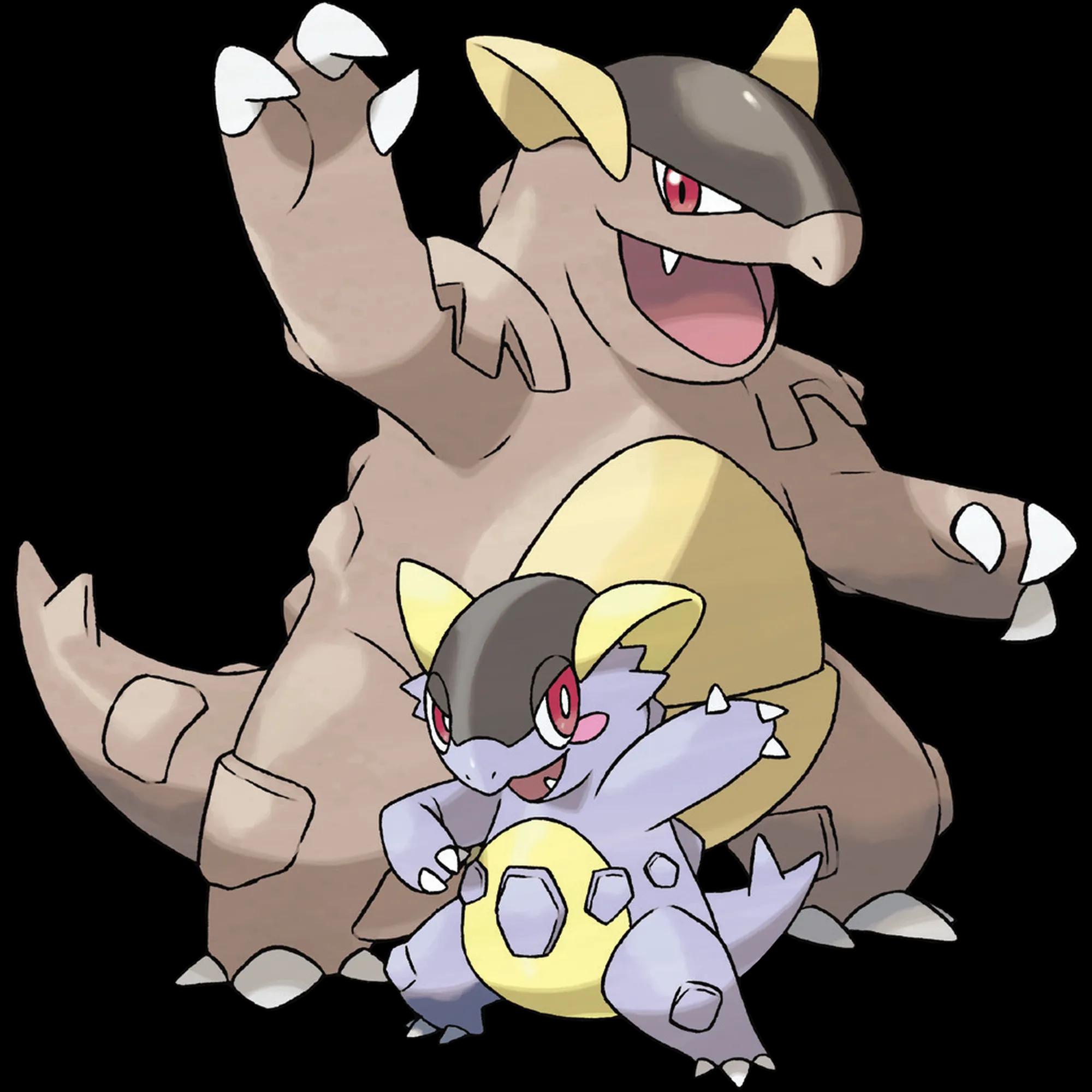 Kangaskhan Mega (kangaskhan) official artwork