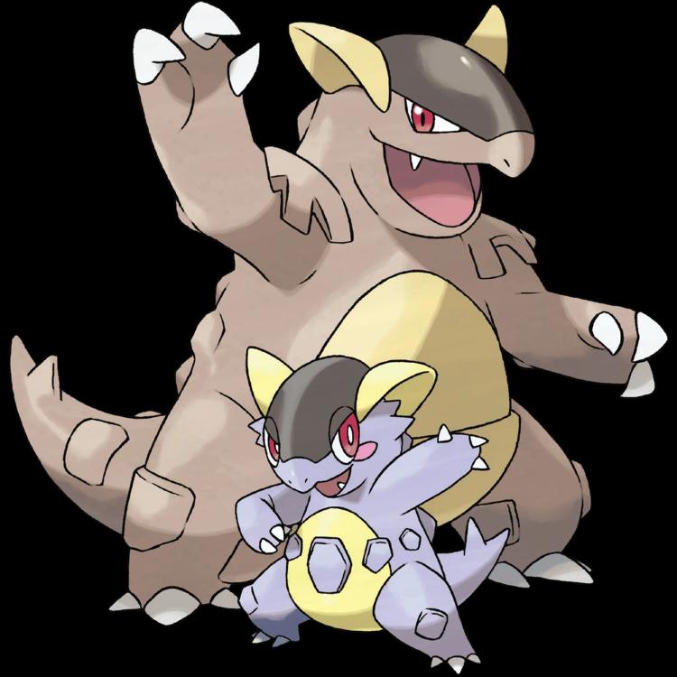 Kangaskhan Mega(kangaskhan) official artwork