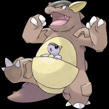 Kangaskhan artwork