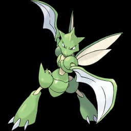 Scyther official artwork