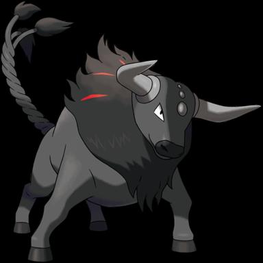 Tauros (Paldean Blaze Breed) artwork