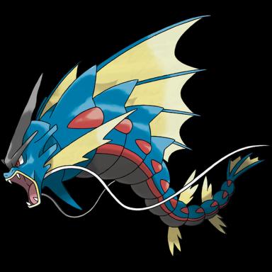 Gyarados (Mega) artwork