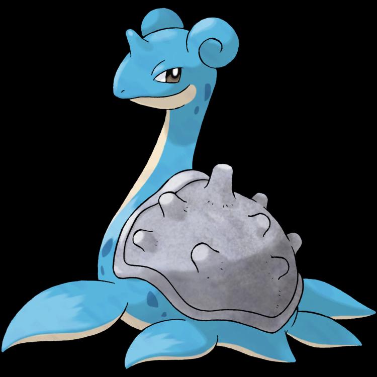 Lapras(lapras) official artwork