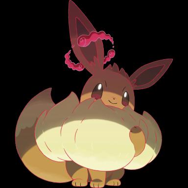 Eevee (Gigantamax) artwork