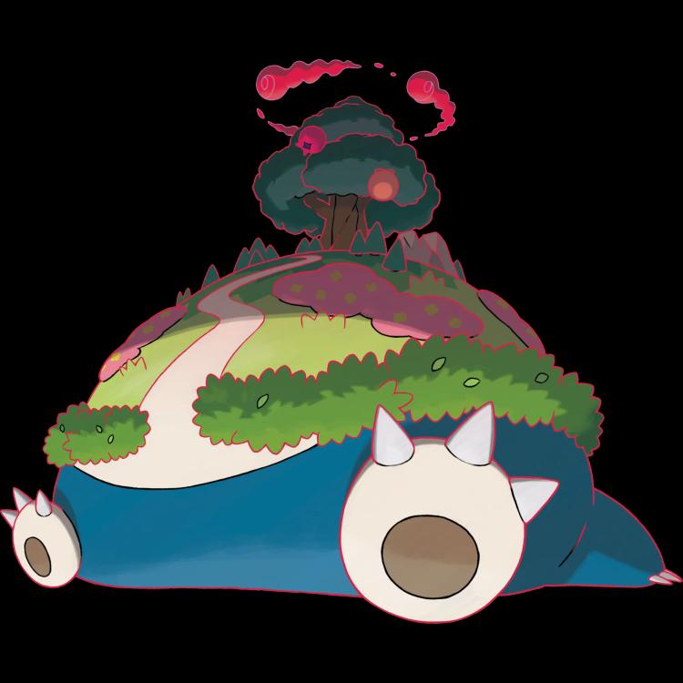 Snorlax Gigantamax(snorlax) official artwork