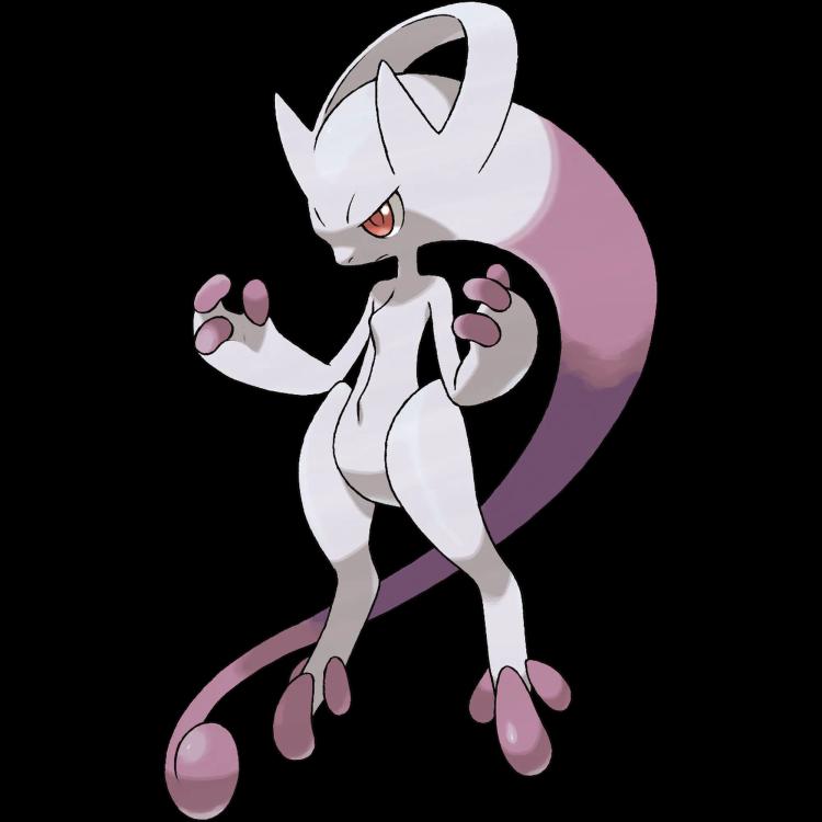 Mewtwo Mega Y(mewtwo) official artwork