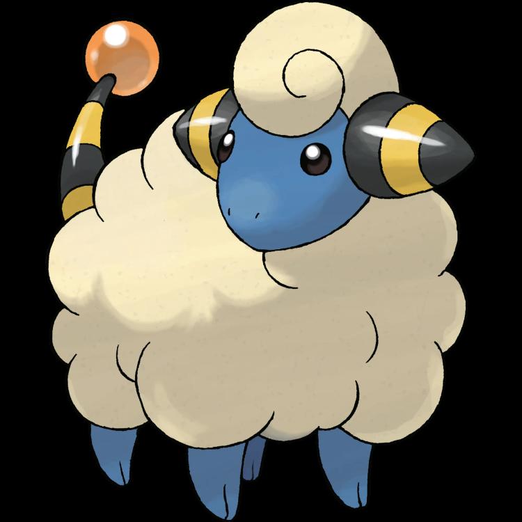 Mareep(mareep) official artwork