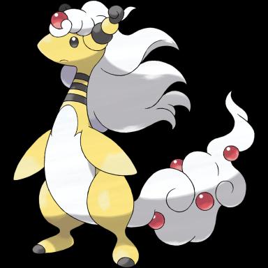 Ampharos (Mega) artwork