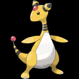 Ampharos official artwork