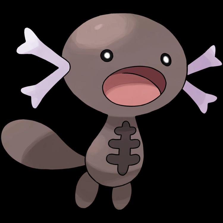 Wooper Paldean(wooper) official artwork