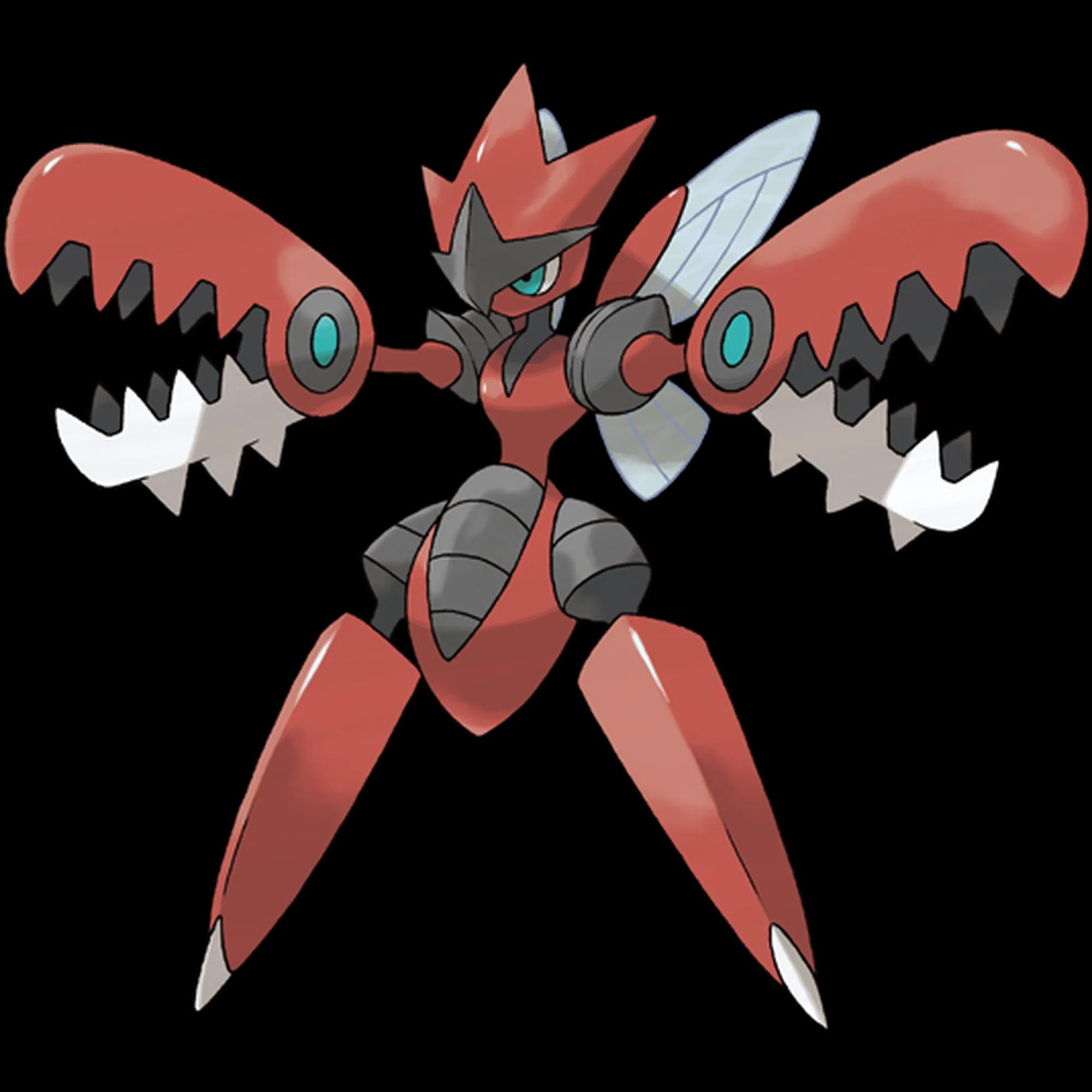 Scizor Mega (scizor) official artwork