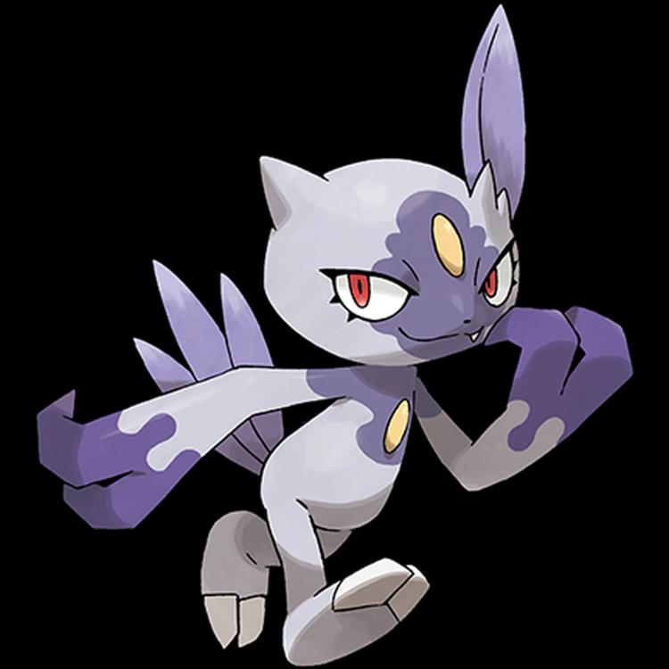 Sneasel Hisuian(sneasel) official artwork