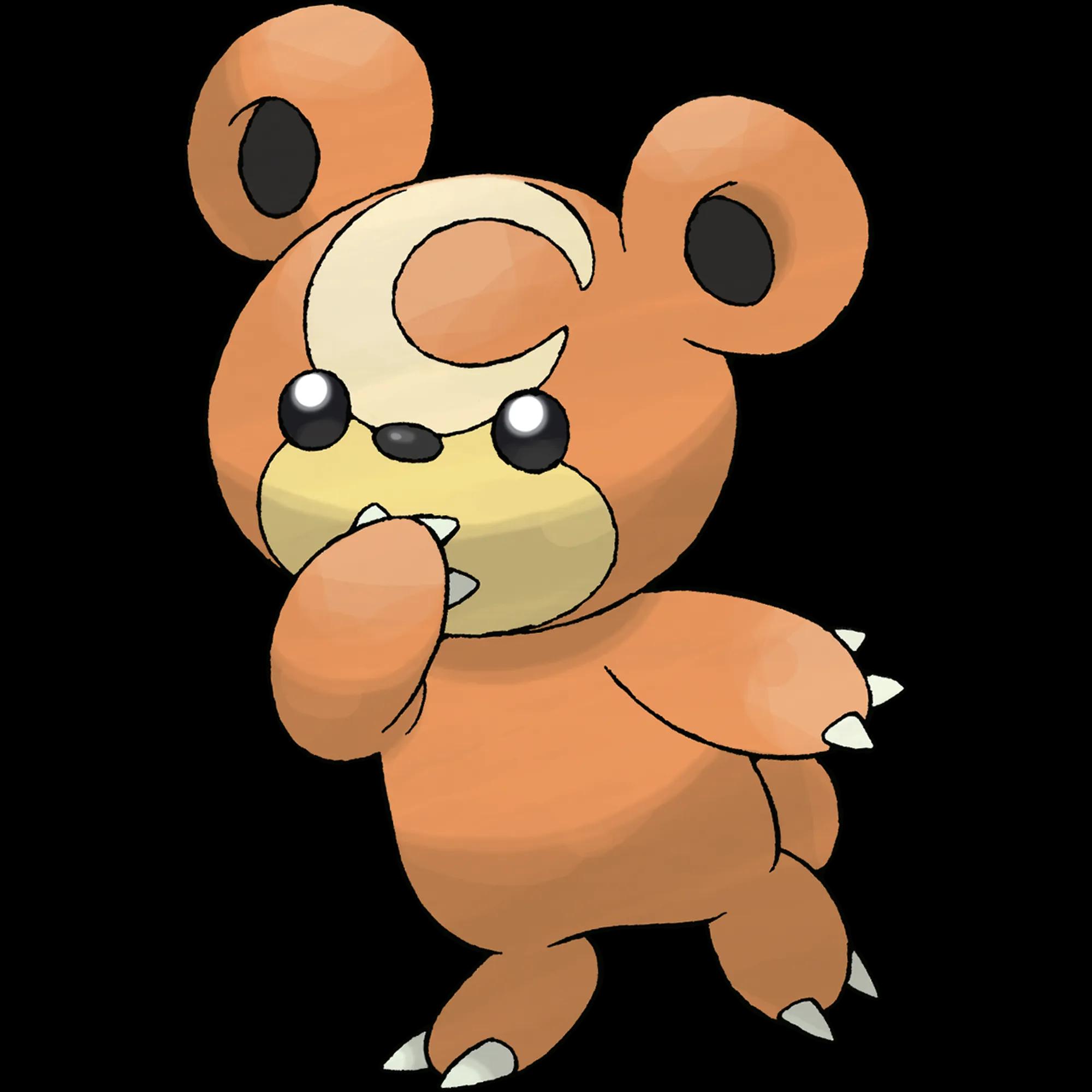 Teddiursa (teddiursa) official artwork