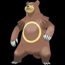 Ursaring official artwork