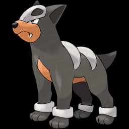 Houndour official artwork