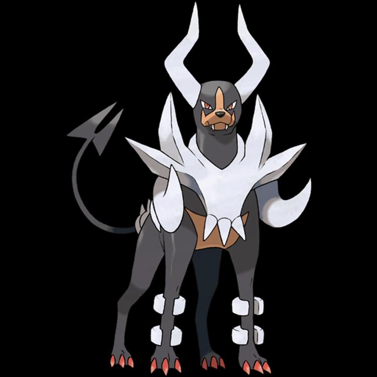 Houndoom Mega(houndoom) official artwork