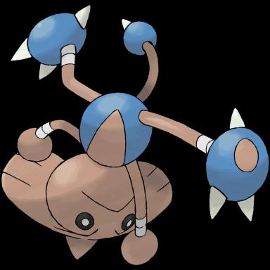 Hitmontop official artwork