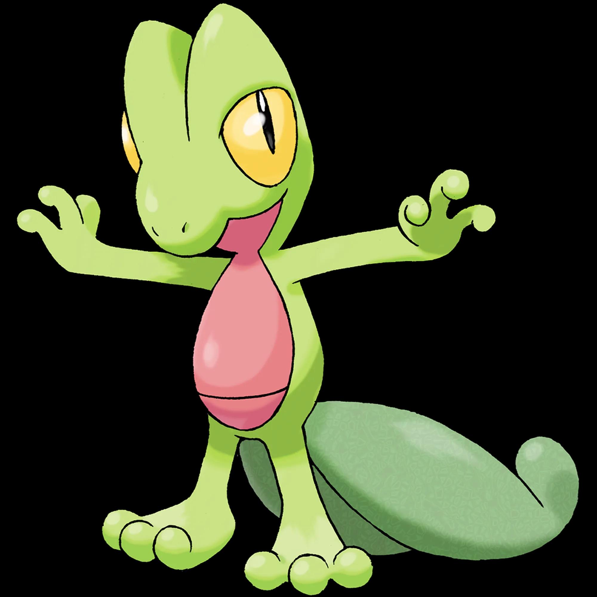 Treecko (treecko) official artwork