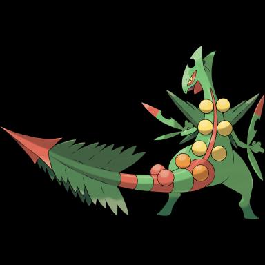 Sceptile (Mega) artwork