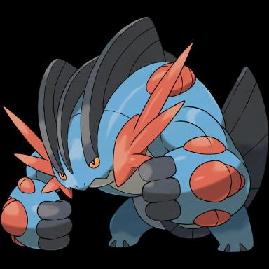 Swampert (Mega) artwork