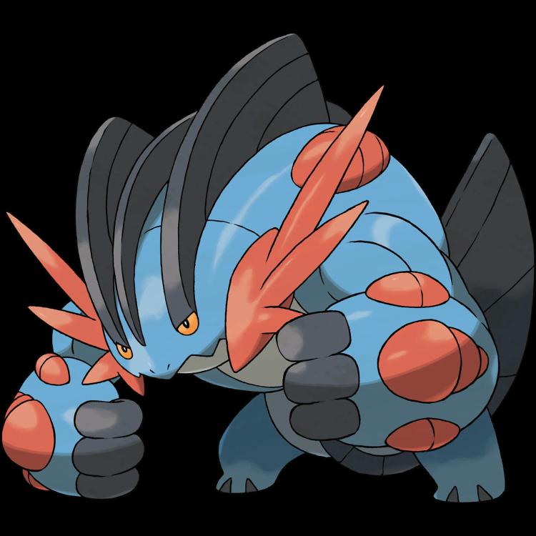 Swampert Mega(swampert) official artwork