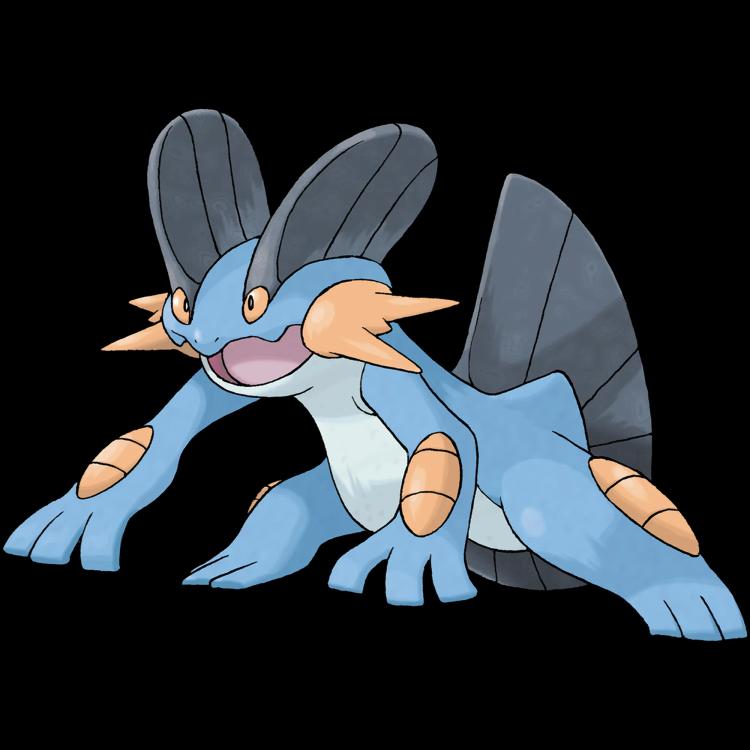 Swampert(swampert) official artwork