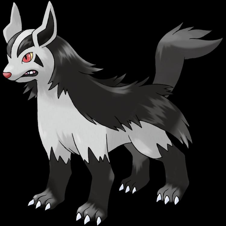 Mightyena(mightyena) official artwork