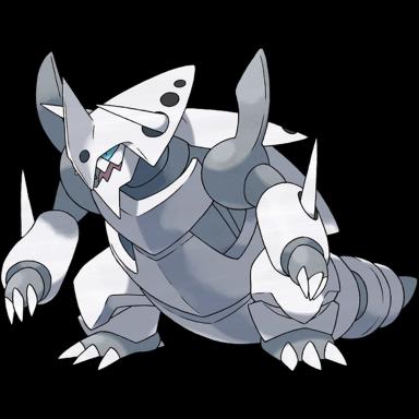 Aggron (Mega) artwork