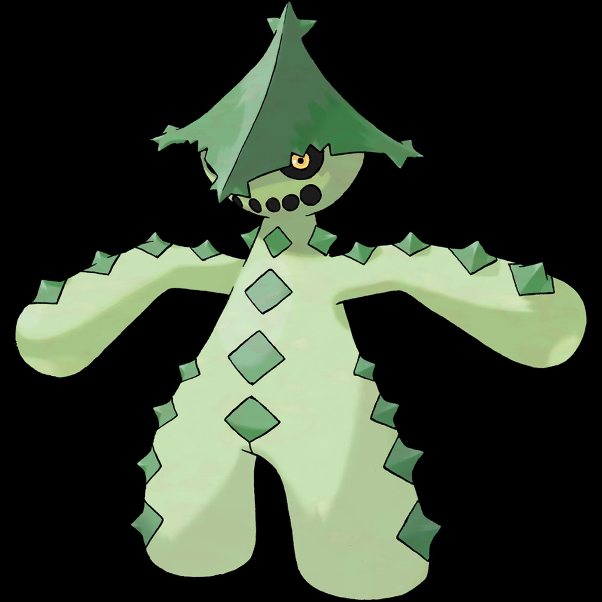 Cacturne (cacturne) official artwork