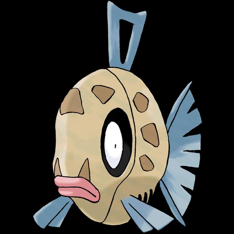 Feebas(feebas) official artwork