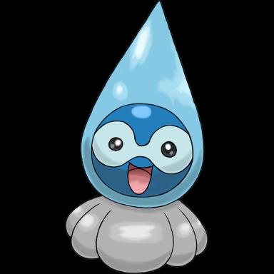 Castform (Rainy Form) artwork